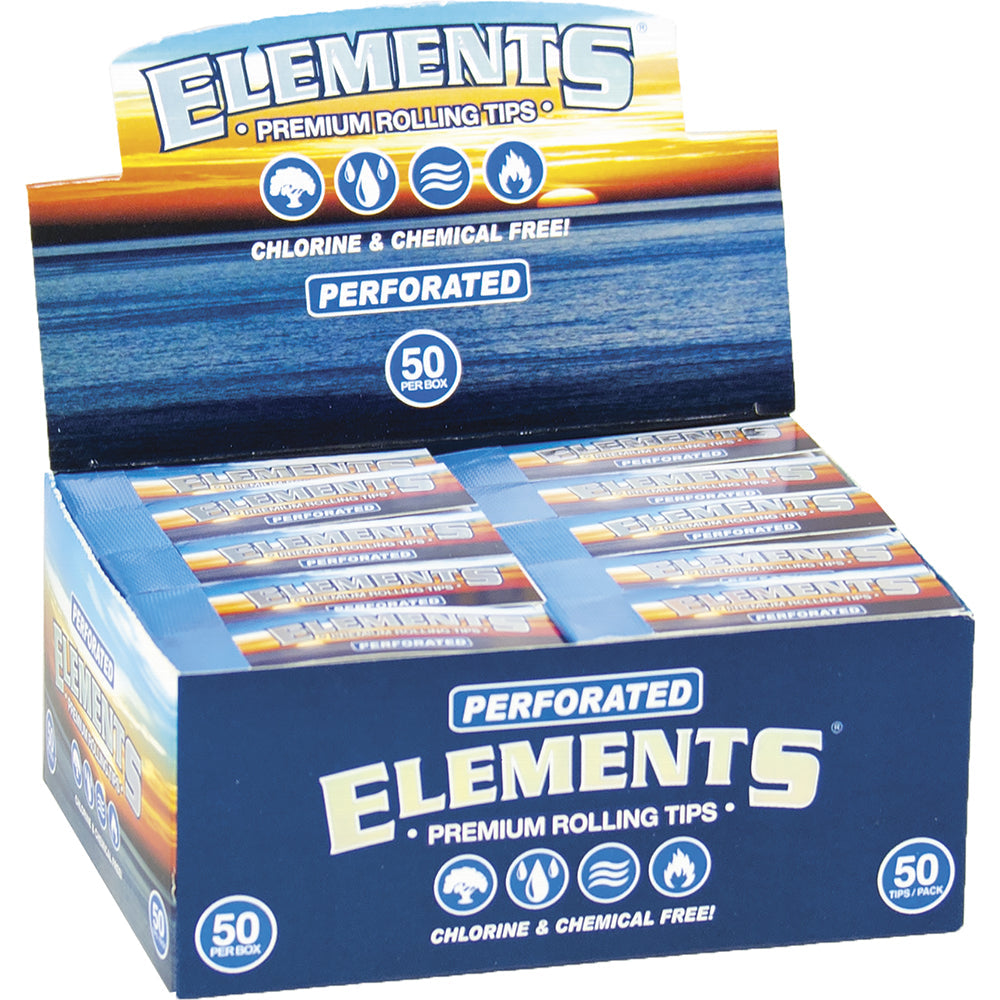 Elements Perforated Tips 50ct with packaging