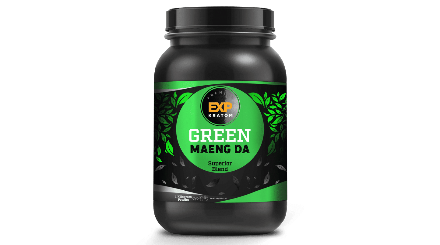Exp Kratom 500ct Green Maeng Da