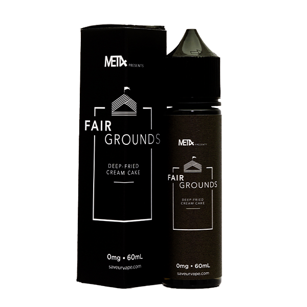 Met4 Vapor Series E-Liquid 60mL (Freebase) Fair Grounds with packaging