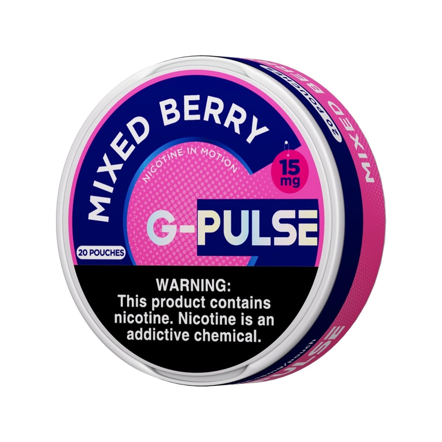 G-Pulse Nicotine Pouches 5Ct Mixed Berry (15mg)