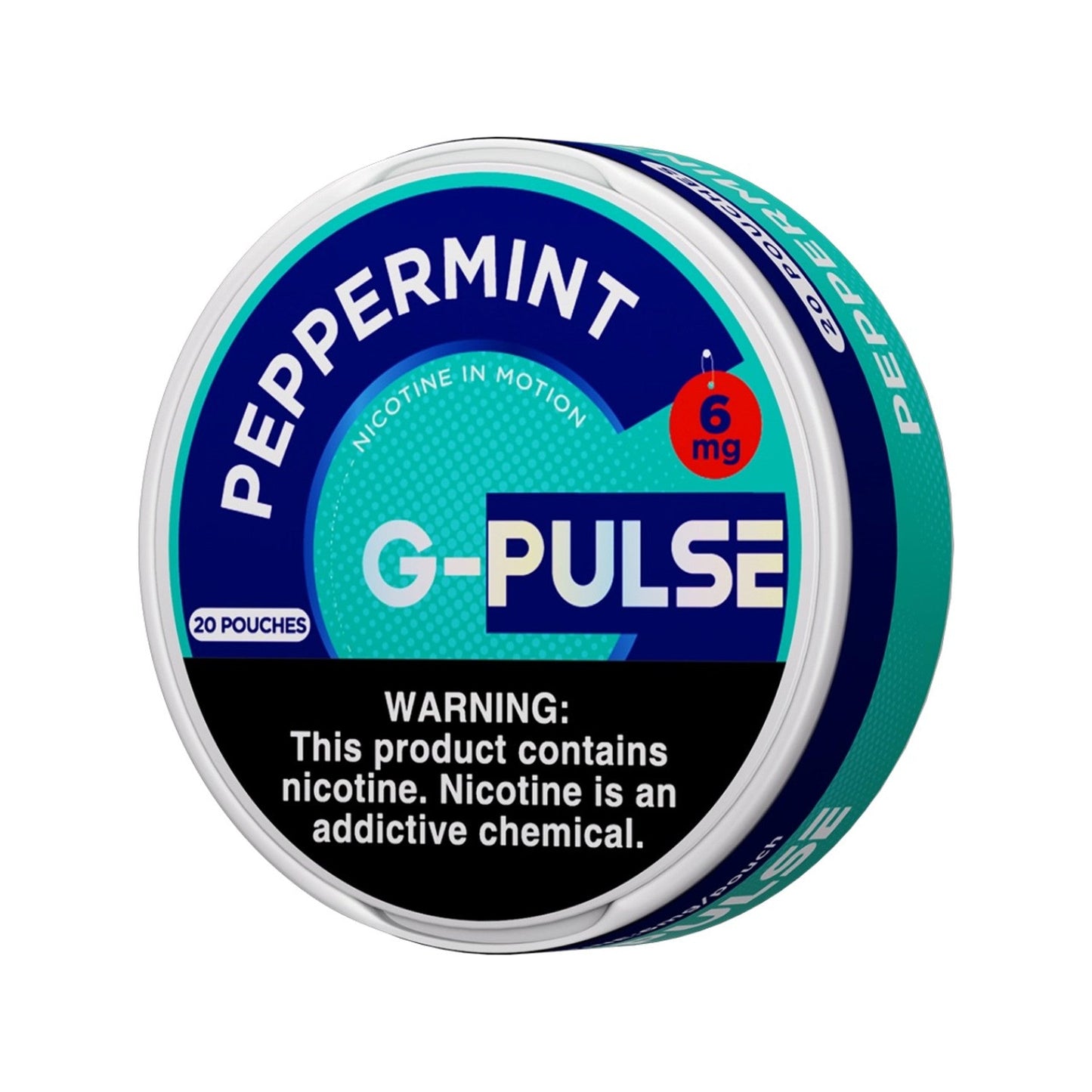 G-Pulse Nicotine Pouches 5Ct Peppermint (6mg)