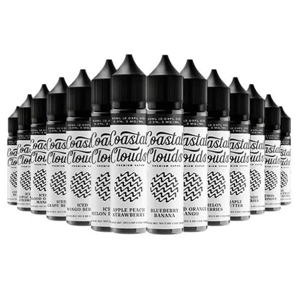 Coastal Clouds E-Liquid | 60mL | 6mg | Group Photo