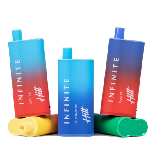 Hitt Infinite Disposable 8000 Puffs 20mL 50mg | 10 Per Pack| Group Photo