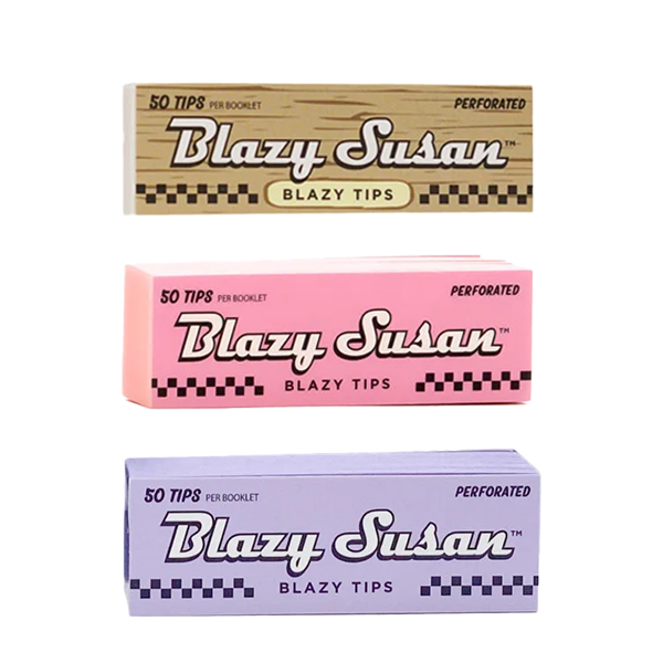 Blazy Susan Filter Tips 50-Tip Pack (25pc Display) Group Photo