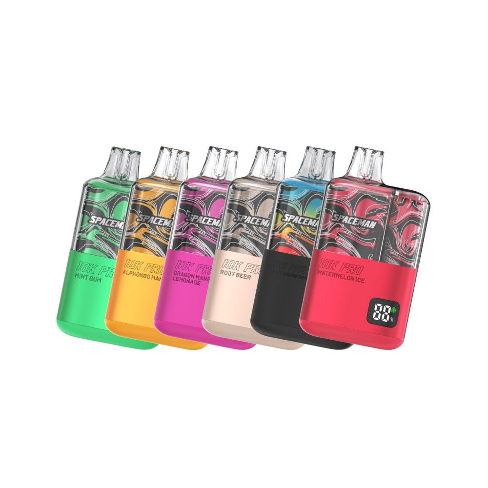 Spaceman 10K Pro Puffs 16mL 5CT | Group Photo