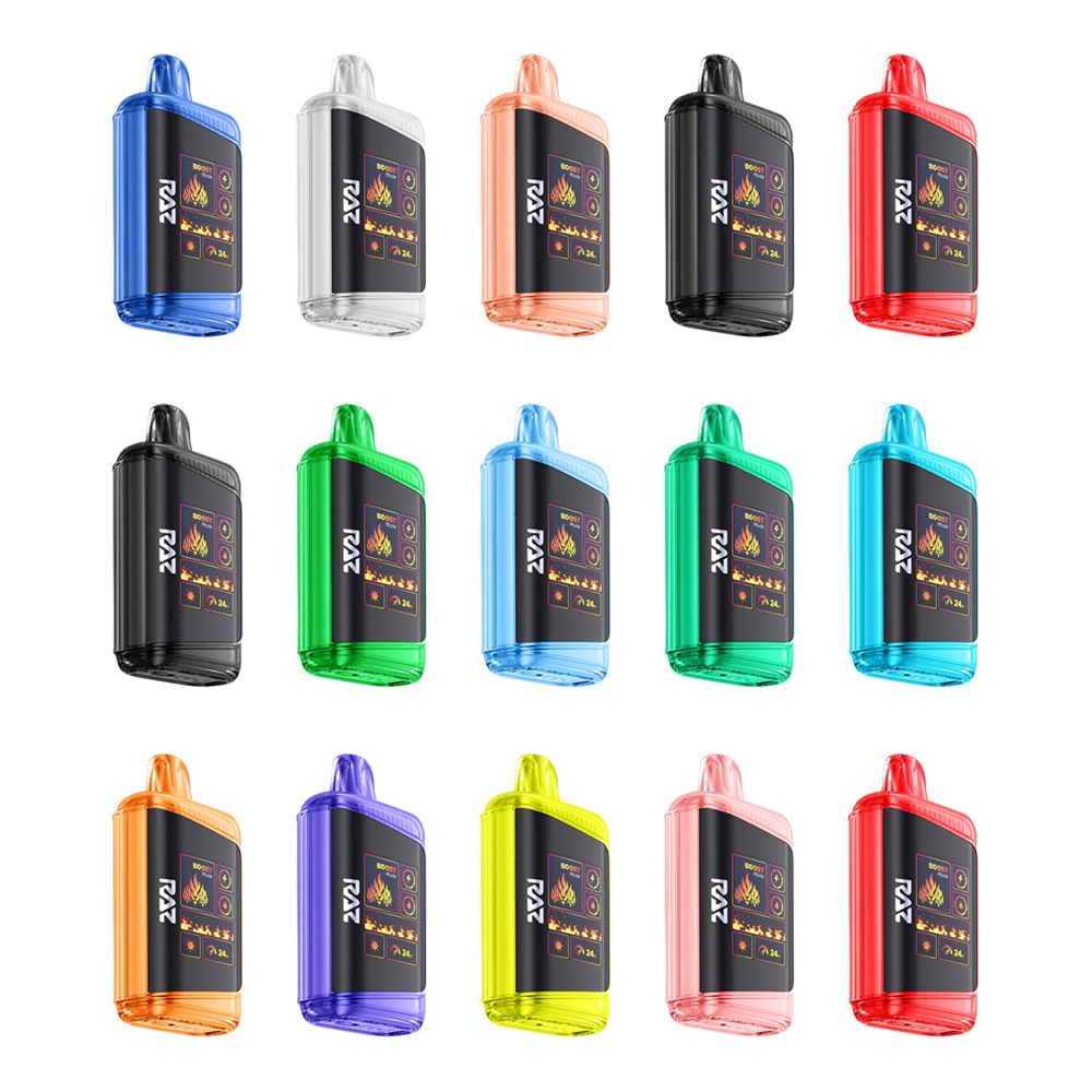 RAZ DC25000 Disposable | 25000 Puffs  | 16mL | 50mg | MOQ 5 | Group Photo