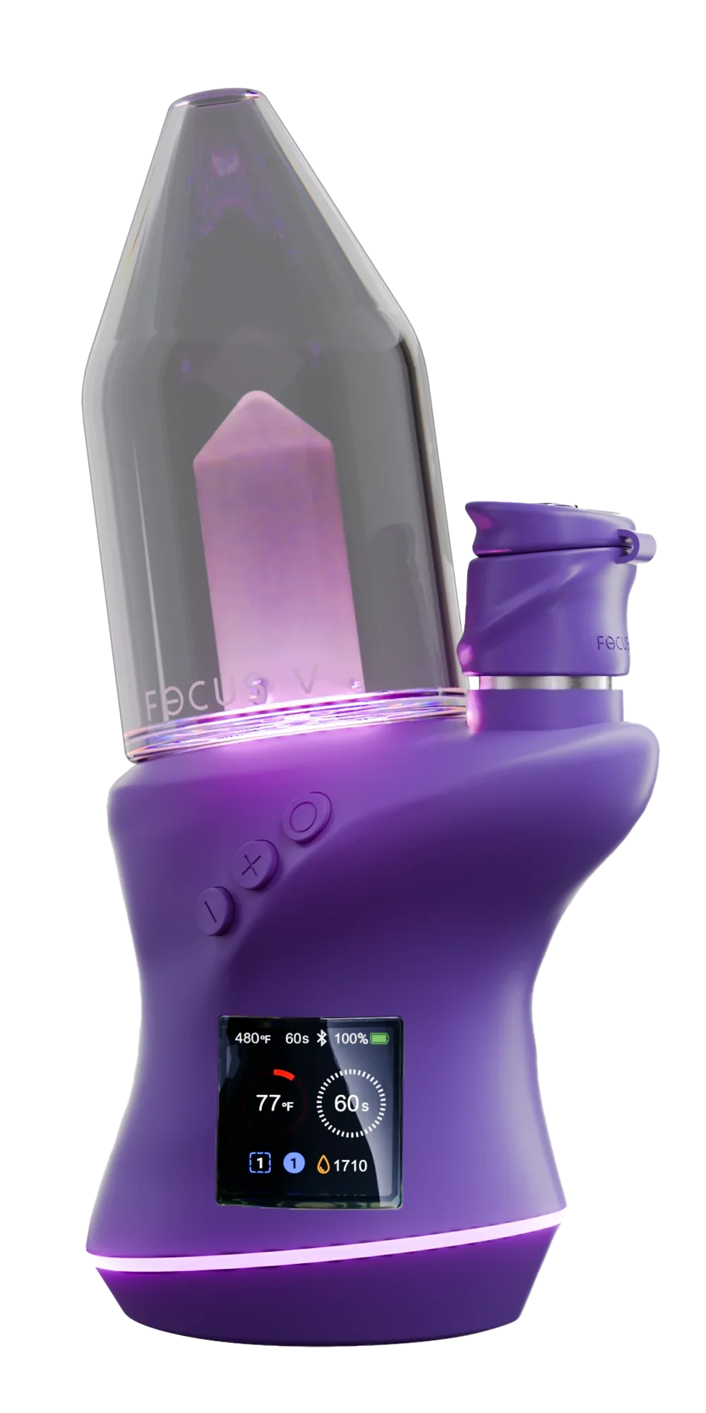 Carta Focus V Electronic Dab Rig Grape