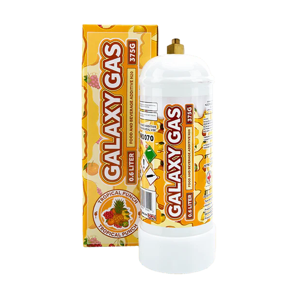 Galaxy Gas 0.6L 375g Tropical Punch with Packaging