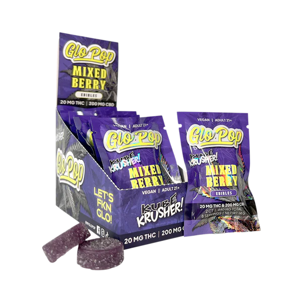 Glo Pap Kube Krusher | 5pk | Mixed Berry