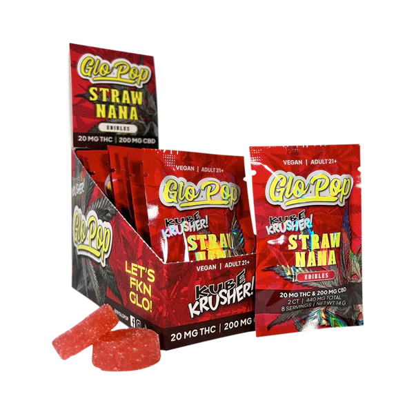 Glo Pap Kube Krusher | 5pk | Straw Nana