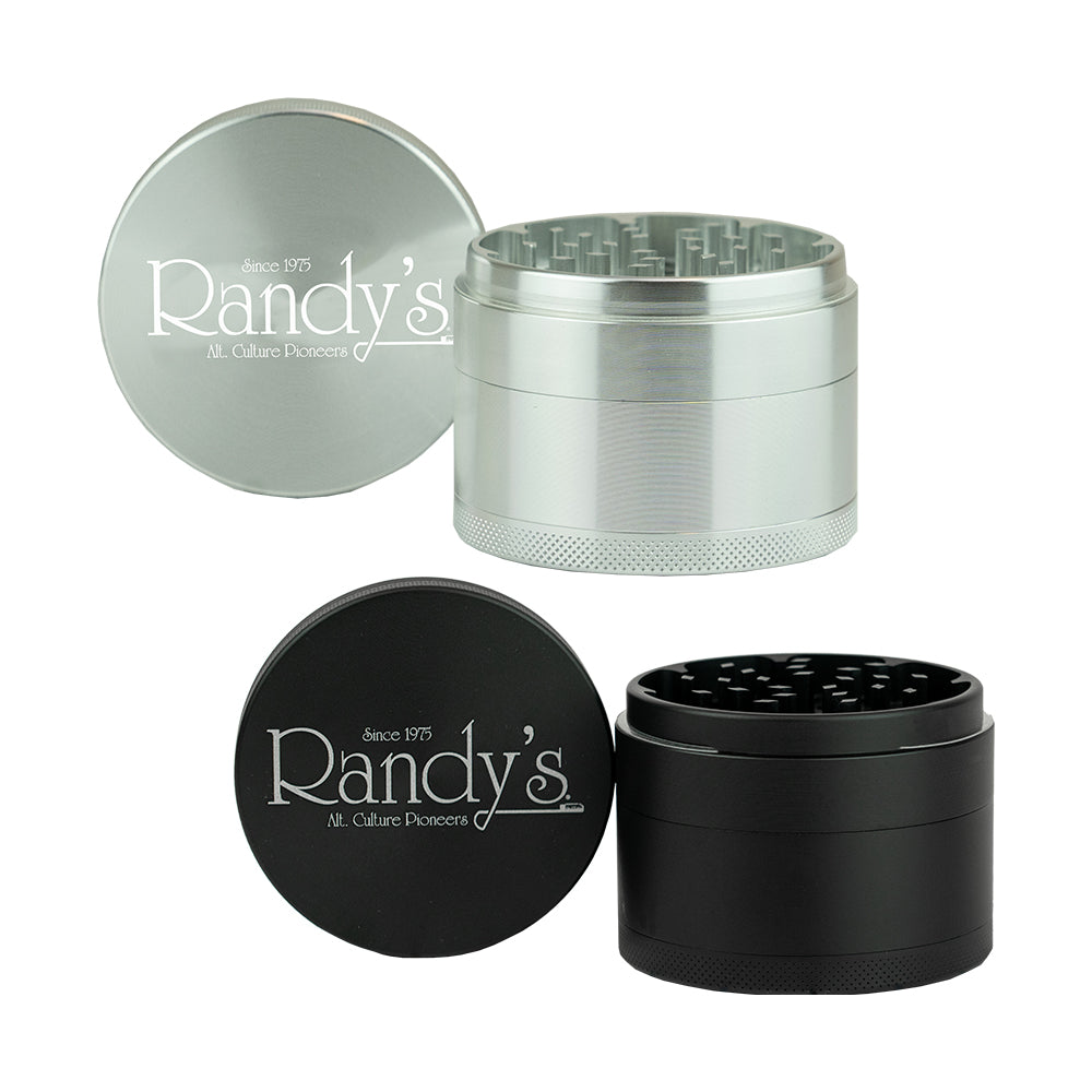 Randy's Grinder Silver and Black