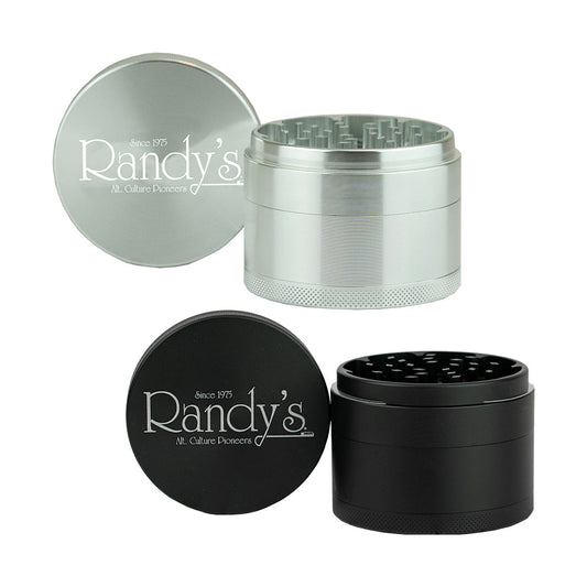 Randy's Grinder Silver and Black