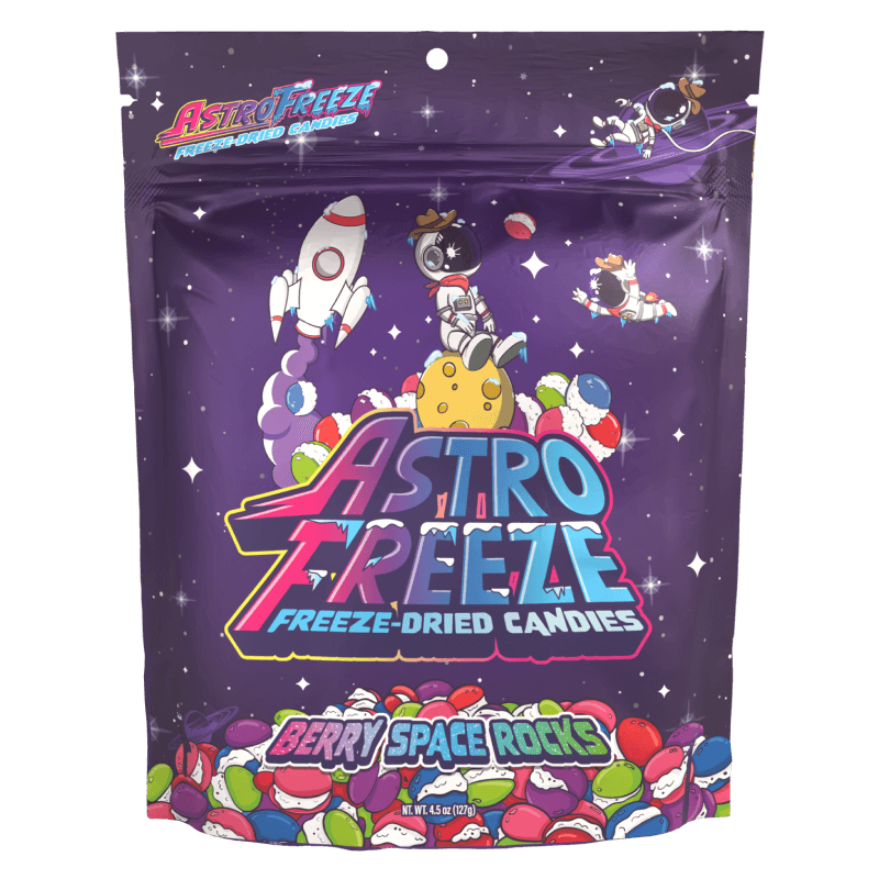 Astro Freeze Candy Berry Space Rocks