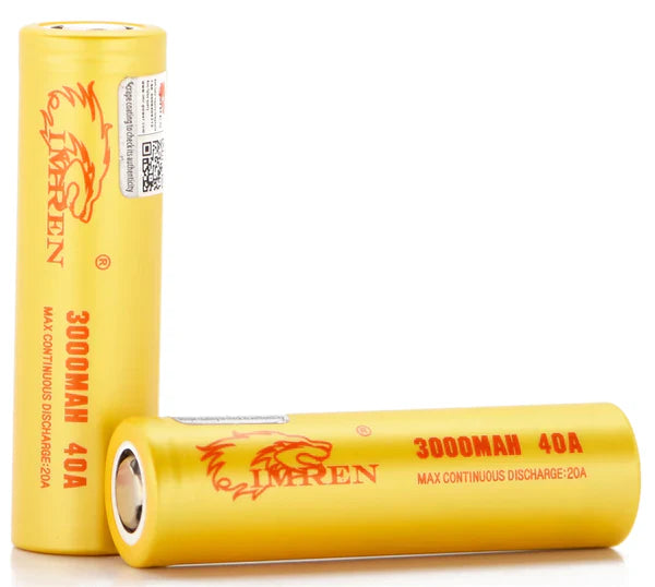 Imren 18650 40A Golden 2PK