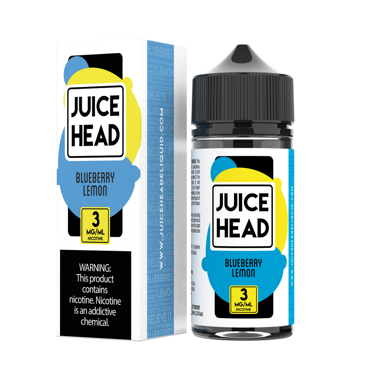 Juice Head 60mL 2PK Blueberry Lemon with Packaging