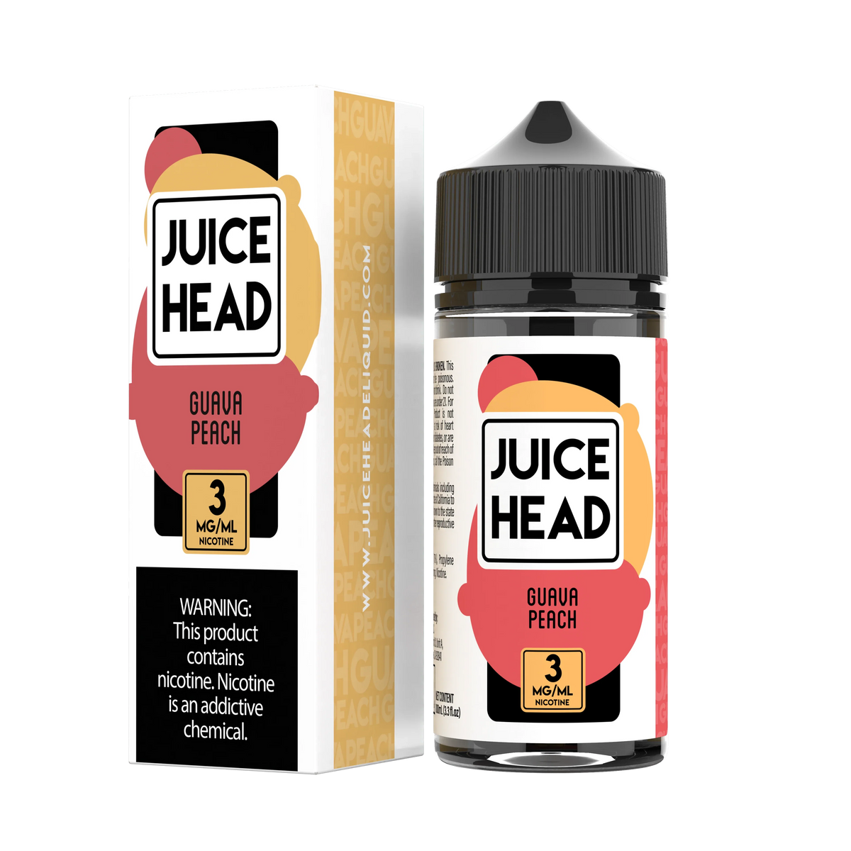 Juice Head 60mL 2PK Guava Peach with Packaging