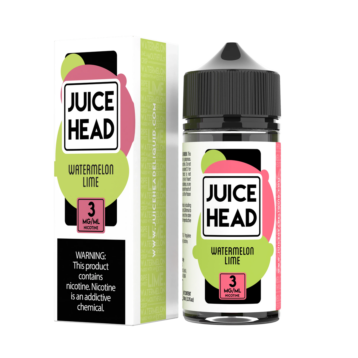 Juice Head 60mL 2PK Watermelon Lime with Packaging