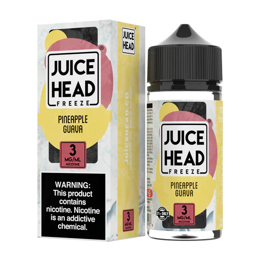 Juice Head 60mL 2PK Freeze Pineapple Guava with Packaging