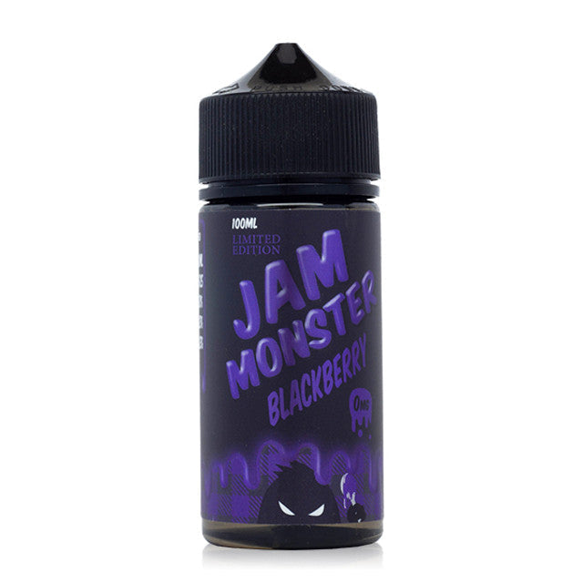Jam Monster Original Series E-Liquid 100mL (Freebase) Blackberry