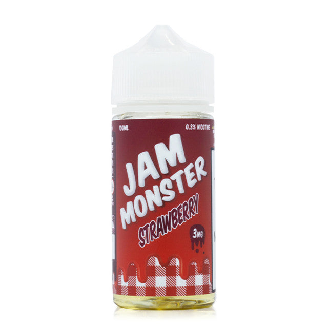 Jam Monster Series E-Liquid 100mL (Freebase) • Original, Ice, Lemonade, Etc.