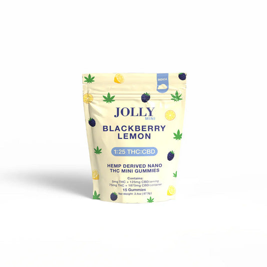 Jolly Mini Gummies 15/5Ct Blackberry Lemon