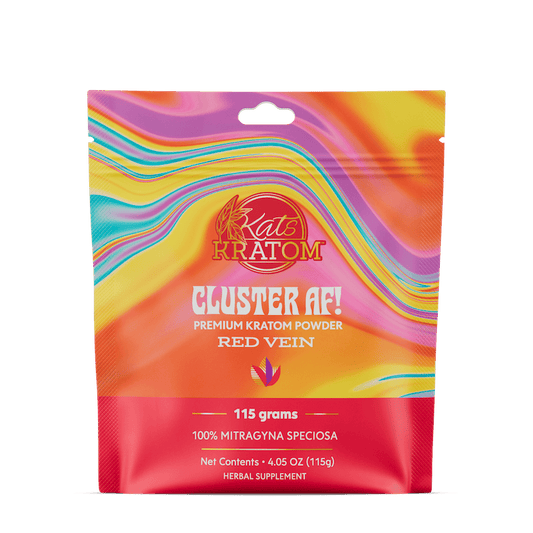 Kats Kratom Cluster AF! Red Vein 115G (Powder)