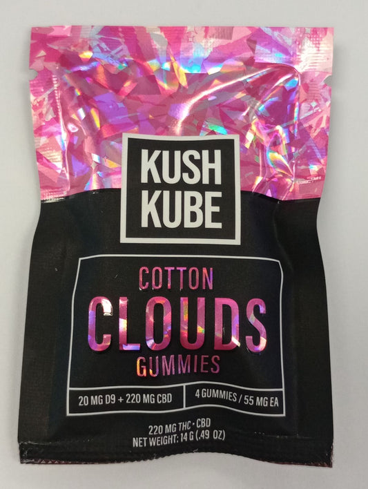 Kush Kube 4 Gummies Cotton Clouds