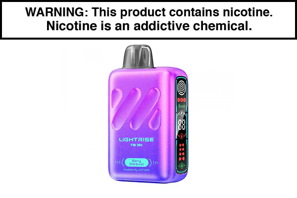 Lost Vape Lightrise 18K Puffs 5CT | Berry Starburst