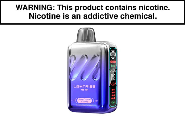 Lost Vape Lightrise 18K Puffs 5CT | Blue Cotton Candy