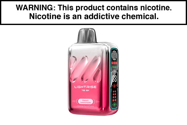 Lost Vape Lightrise 18K Puffs 5CT | Peach Lemonade
