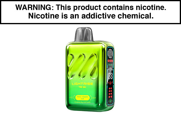 Lost Vape Lightrise 18K Puffs 5CT | Sour Apple Ice