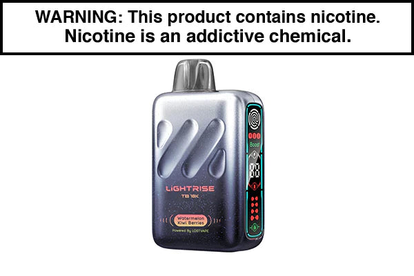 Lost Vape Lightrise 18K Puffs 5CT | Watermelon Kiwi Berries