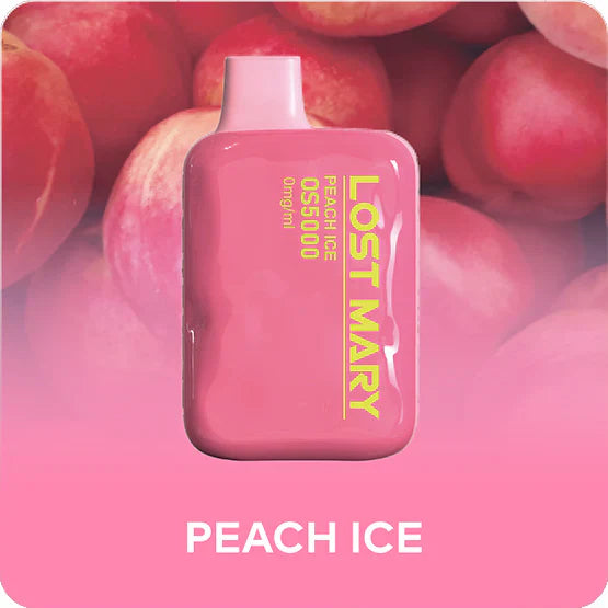 Lost Mary Bar Os 5000 5% - peach ice