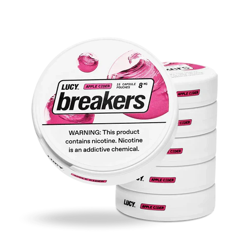 Lucy Breakers Pouches 1.35Oz Apple Cider| 8mg