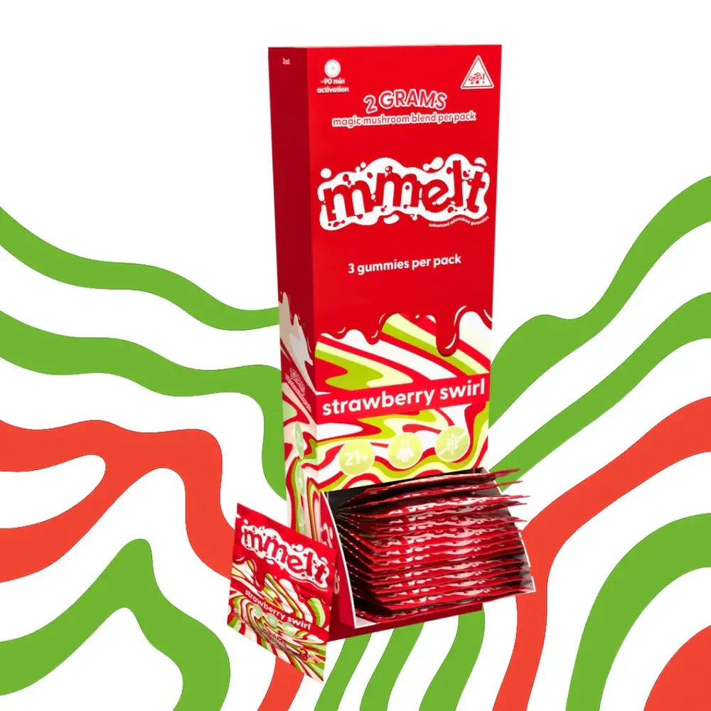 Mmelt Gummy 2G 3/20Pk Strawberry Swirl with Packaging