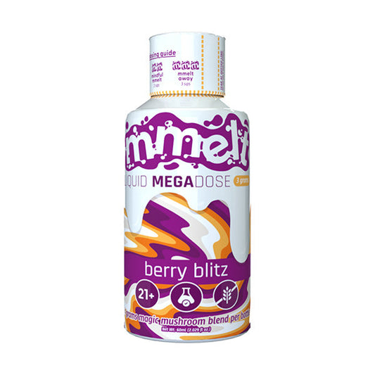 Mmelt Liquid Mega Dose 10Ct Berry Blitz (3g) (60ml)