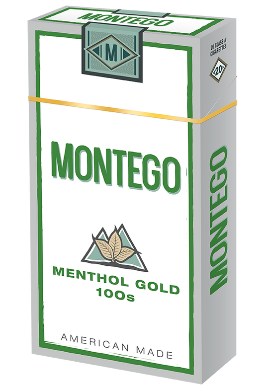 Montego Green 100s packaging