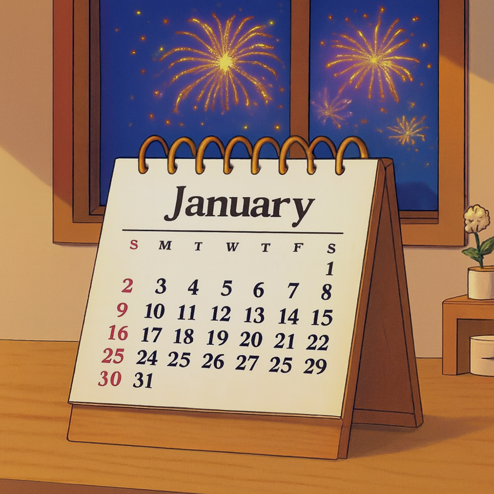 New Year Calendar