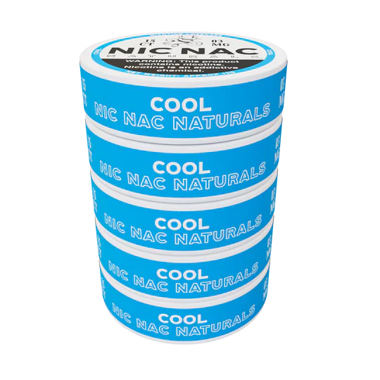 Nic Nac Naturals Nicotine Loznges 5Ct 2.11 Oz Cool 3mg