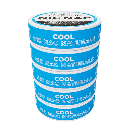 Nic Nac Naturals Nicotine Loznges 5Ct 2.11 Oz Cool 3mg