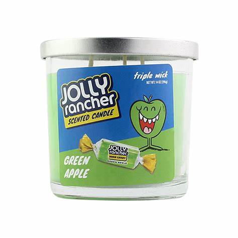 Candy Candle Triple Wick Sweet Tooth Candle Green Apple