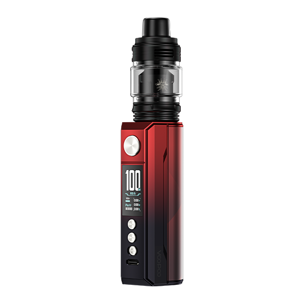 VooPoo Drag M100S Kit | Red / Black