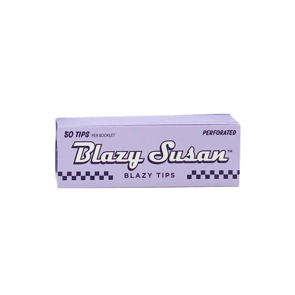 Blazy Susan Filter Tips 50-Tip Pack (25pc Display) Purple