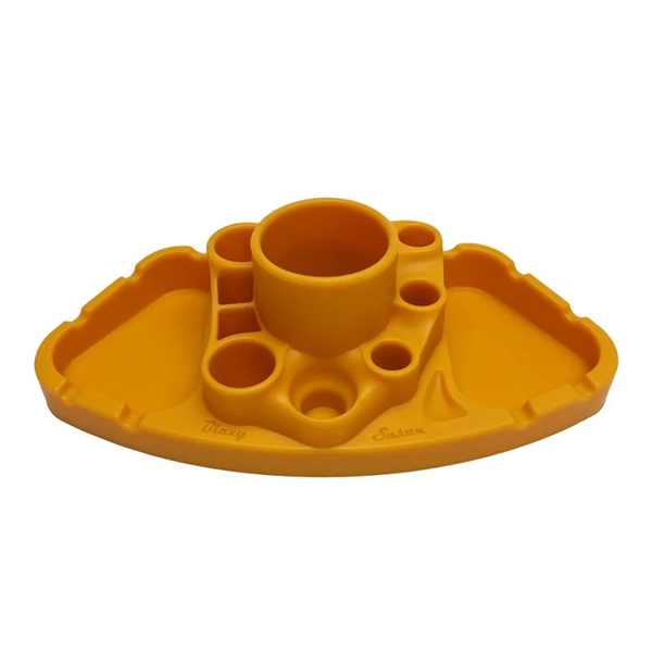 Blazy Susan Silicone Deluxe Dab Station | Orange
