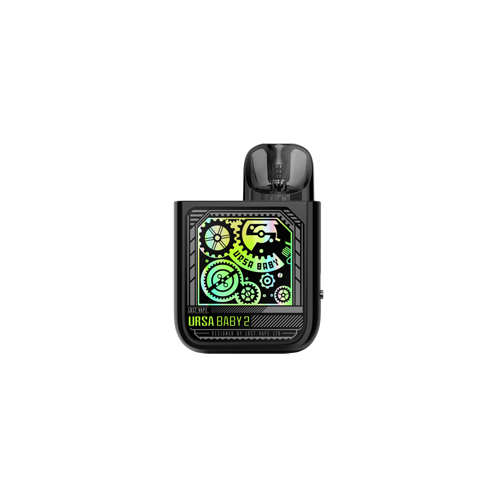 Lost Vape Ursa Baby 2 22W Kit (Pod System) | Pop Black× Time Gear