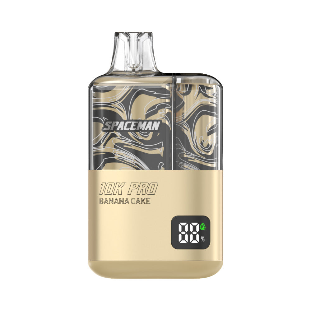 Spaceman 10K Pro Puffs 16mL 5CT | Banana Cake
