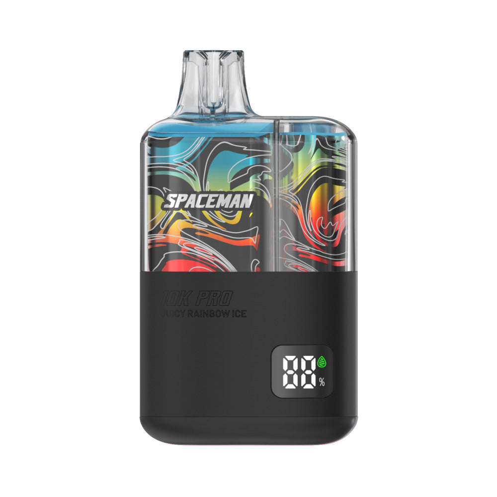 Spaceman 10K Pro Puffs 16mL 5CT | Juicy Rainbow Ice