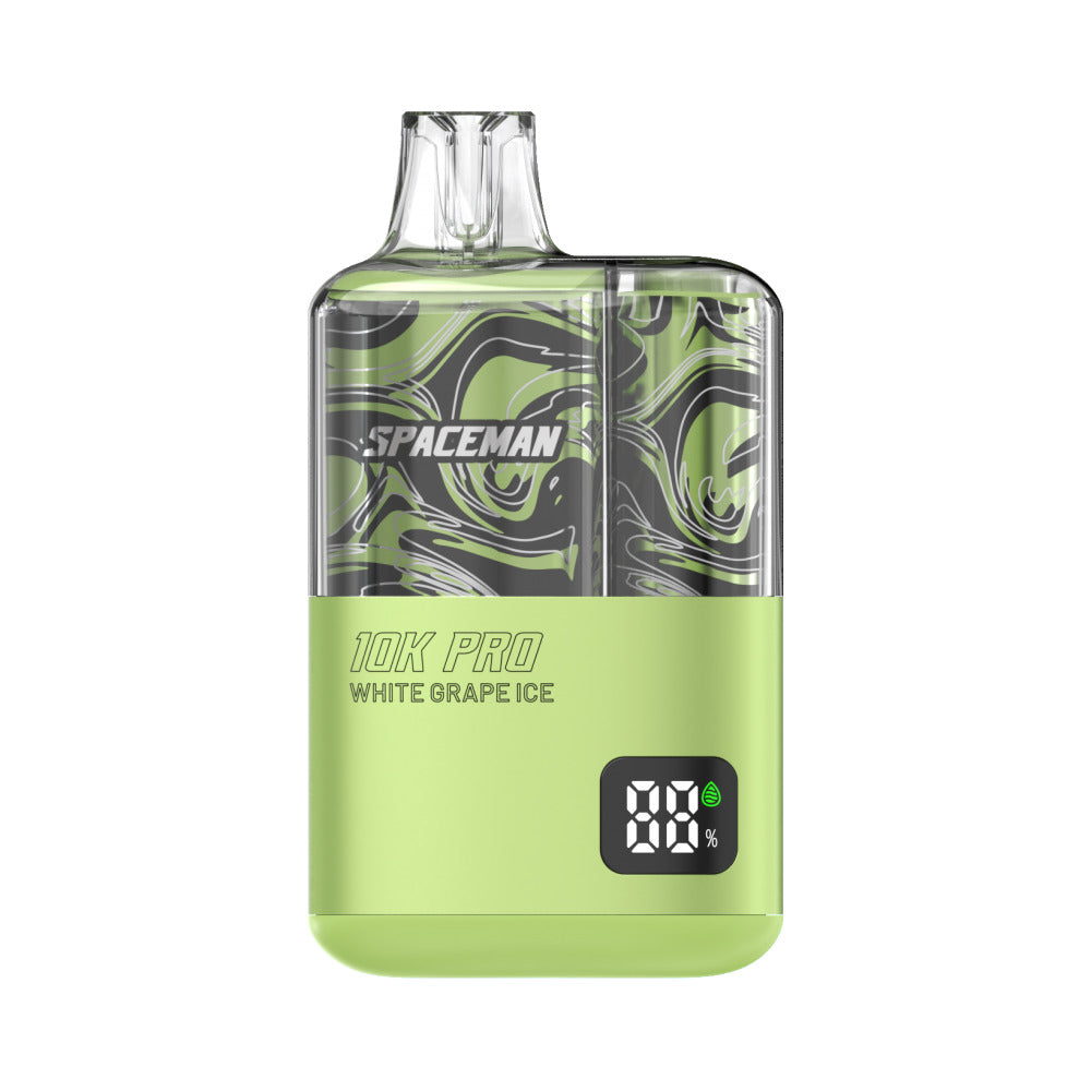 Spaceman 10K Pro Puffs 16mL 5CT | White Grape Ice