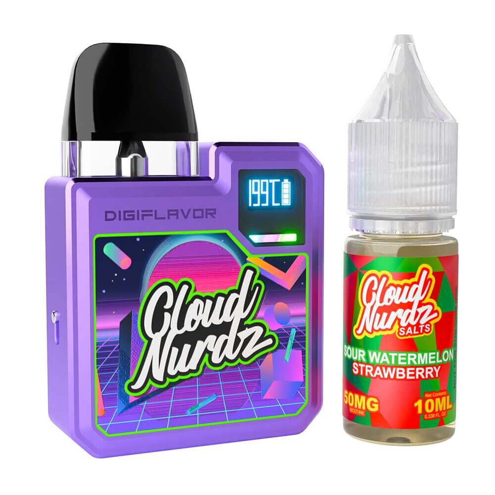 Geekvape Digi-Q Kit + Daddy’s Vapor 10mL Salts 50mg (Pod System + E-Liquid)