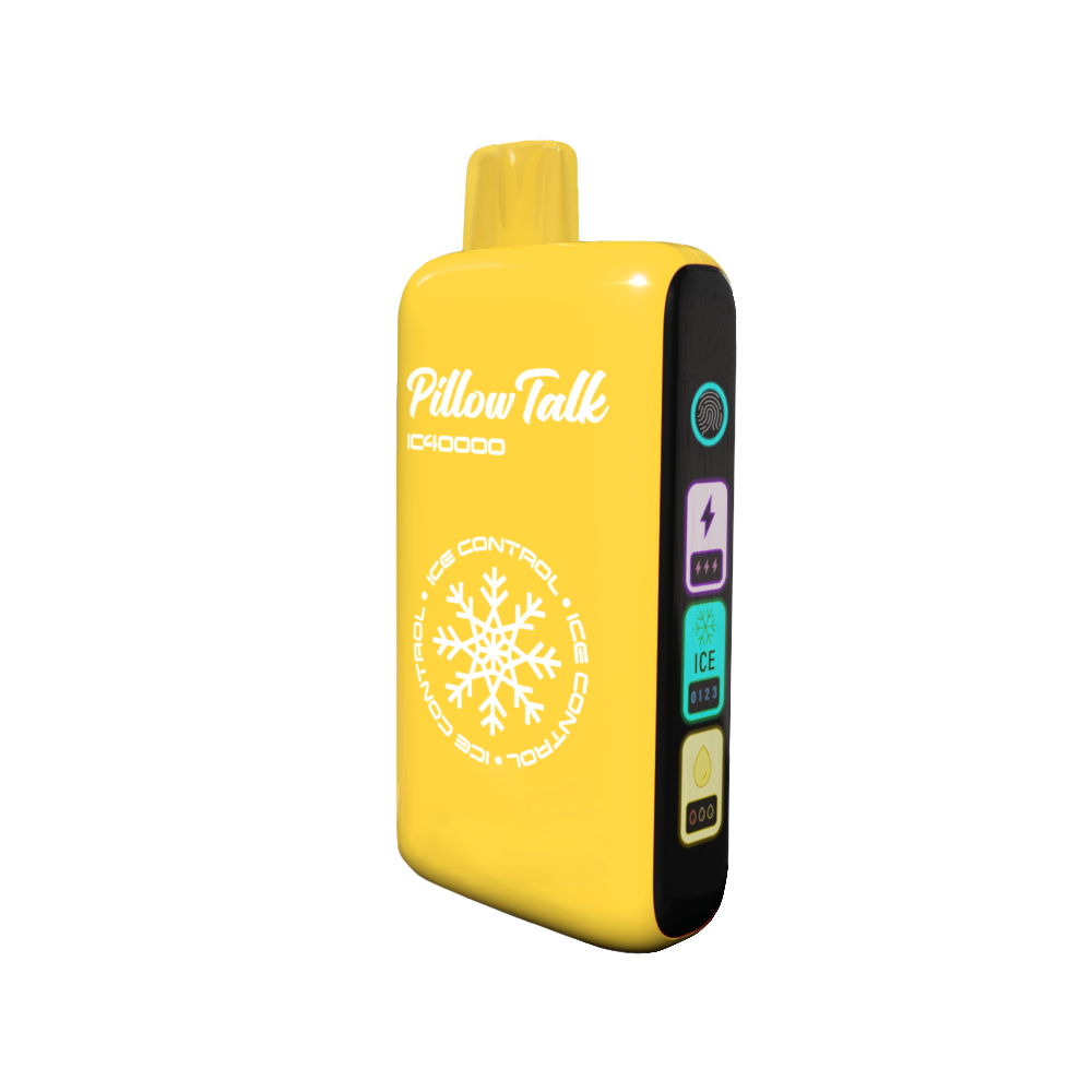 Pillow Talk IC40000 Disposable 40000 Puffs 20mL 50mg | MOQ 5  Juicy Peach Ice